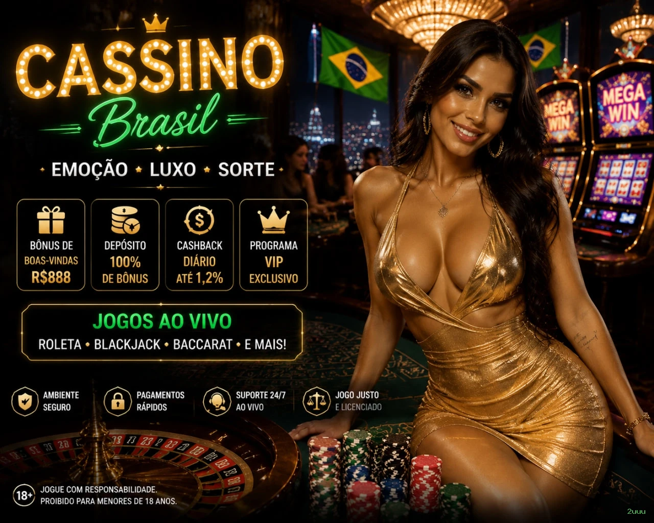 Bônus boas-vindas 2uuu R$100